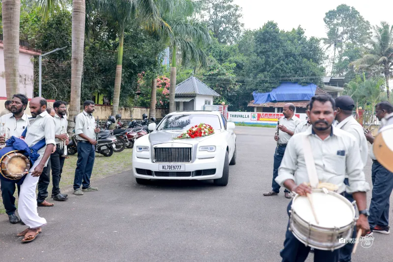 Elegant wedding ceremony